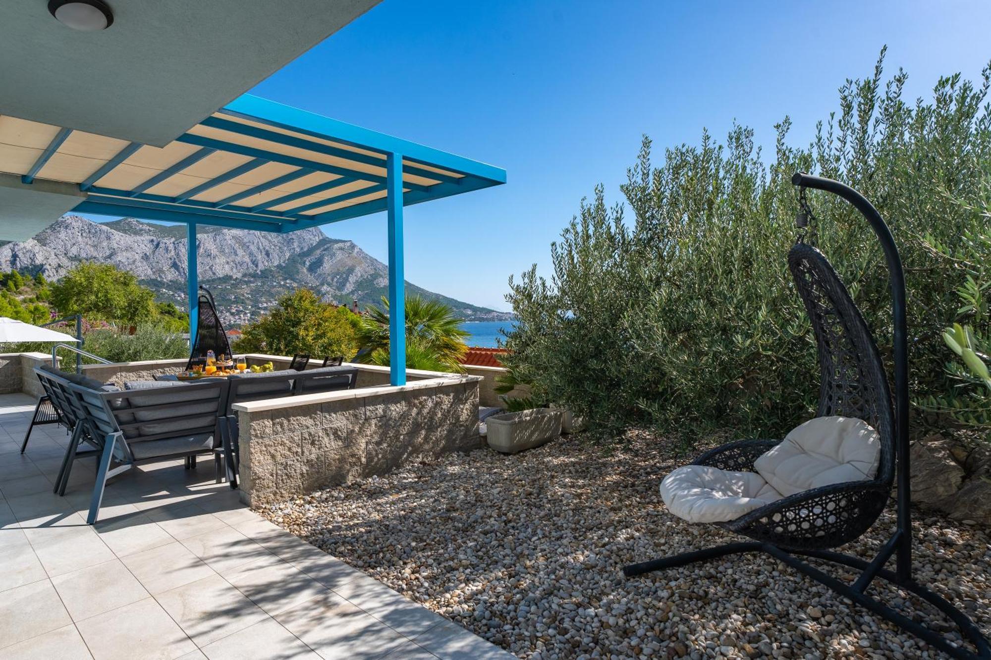 Villa Allegra With 32Msq Heated Pool, 300M Far From Sandy Beaches, Open Sea View Omis Ngoại thất bức ảnh