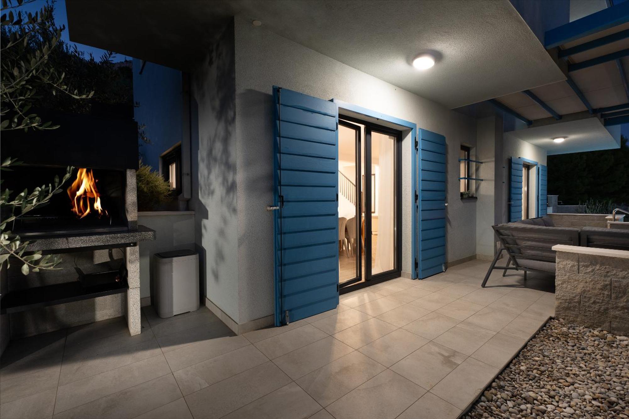 Villa Allegra With 32Msq Heated Pool, 300M Far From Sandy Beaches, Open Sea View Omis Ngoại thất bức ảnh
