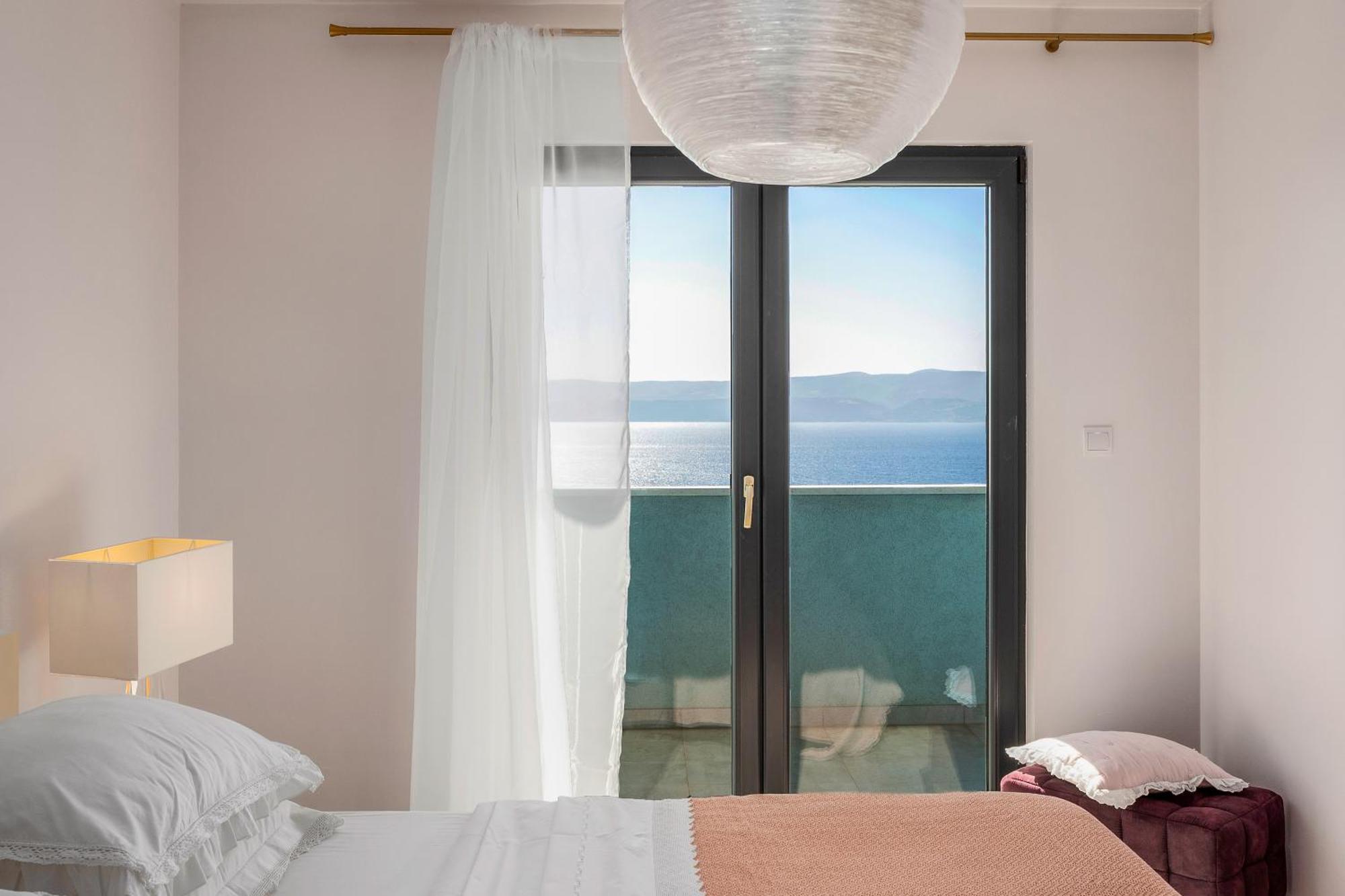 Villa Allegra With 32Msq Heated Pool, 300M Far From Sandy Beaches, Open Sea View Omis Ngoại thất bức ảnh